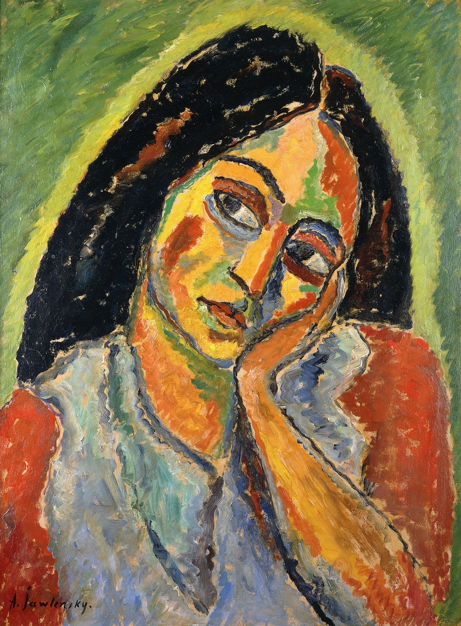 ناتالي ، 1911-1912 بواسطة Alexej von Jawlensky