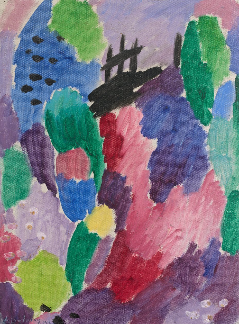ريد باث ، سانت بريكس بواسطة Alexej von Jawlensky