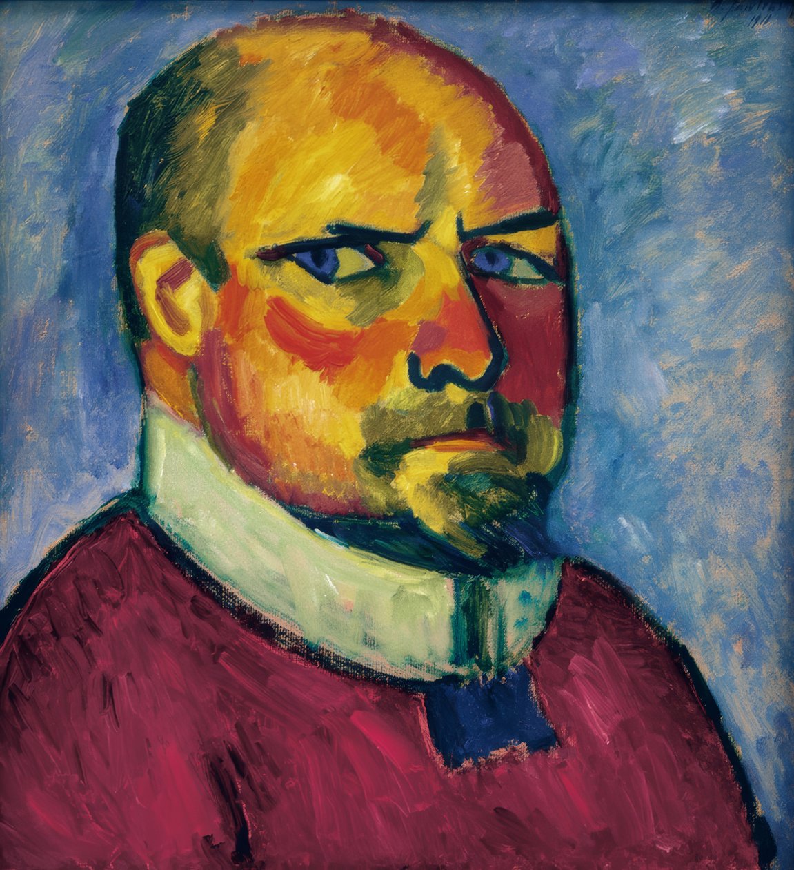 Selbstbildnis بواسطة Alexej von Jawlensky