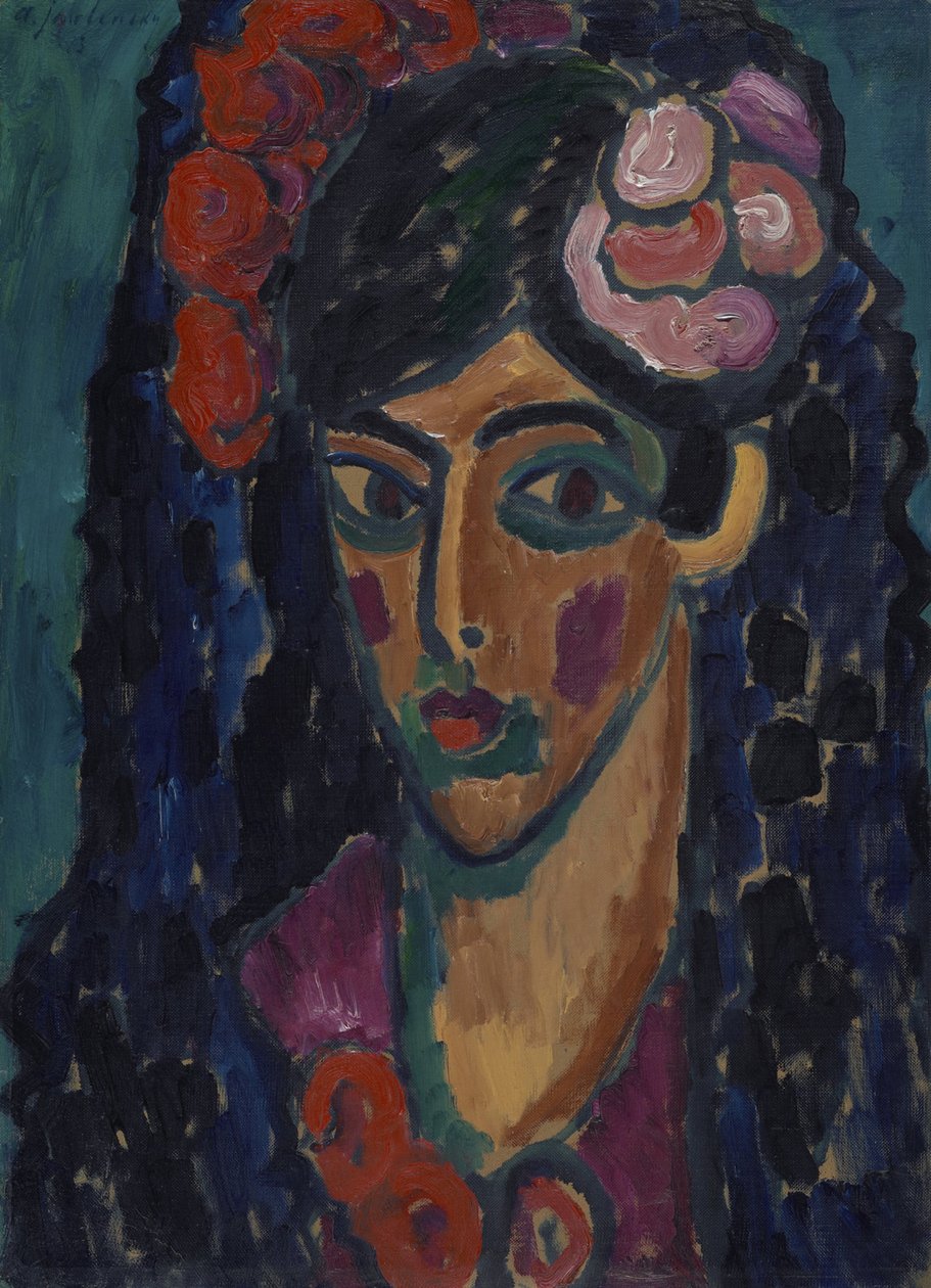 الأسبانية بواسطة Alexej von Jawlensky