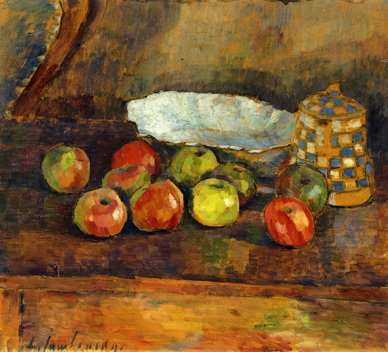 لا تزال الحياة مع التفاح ؛ Stilleben Mit Apfeln ، c.1907 بواسطة Alexej von Jawlensky