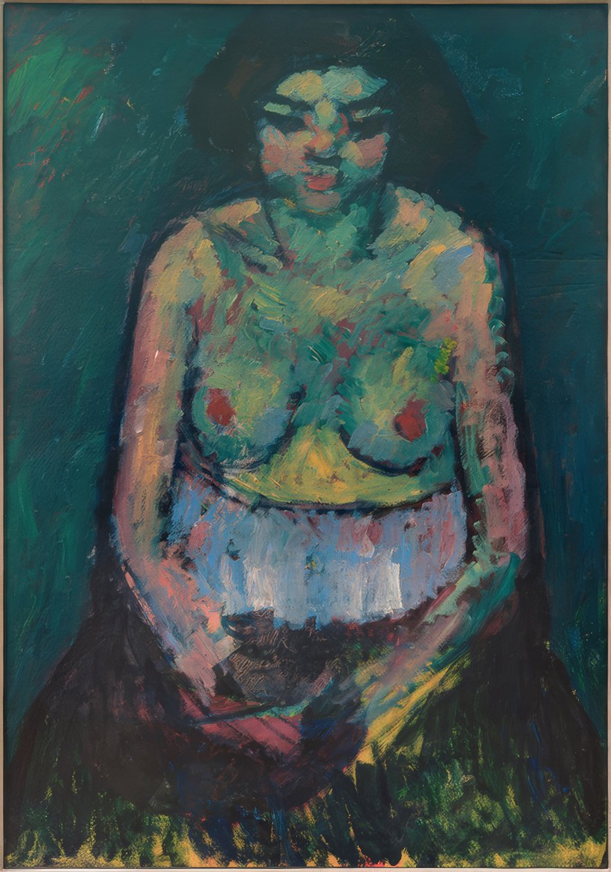 Weiblicher Halbakt بواسطة Alexej von Jawlensky