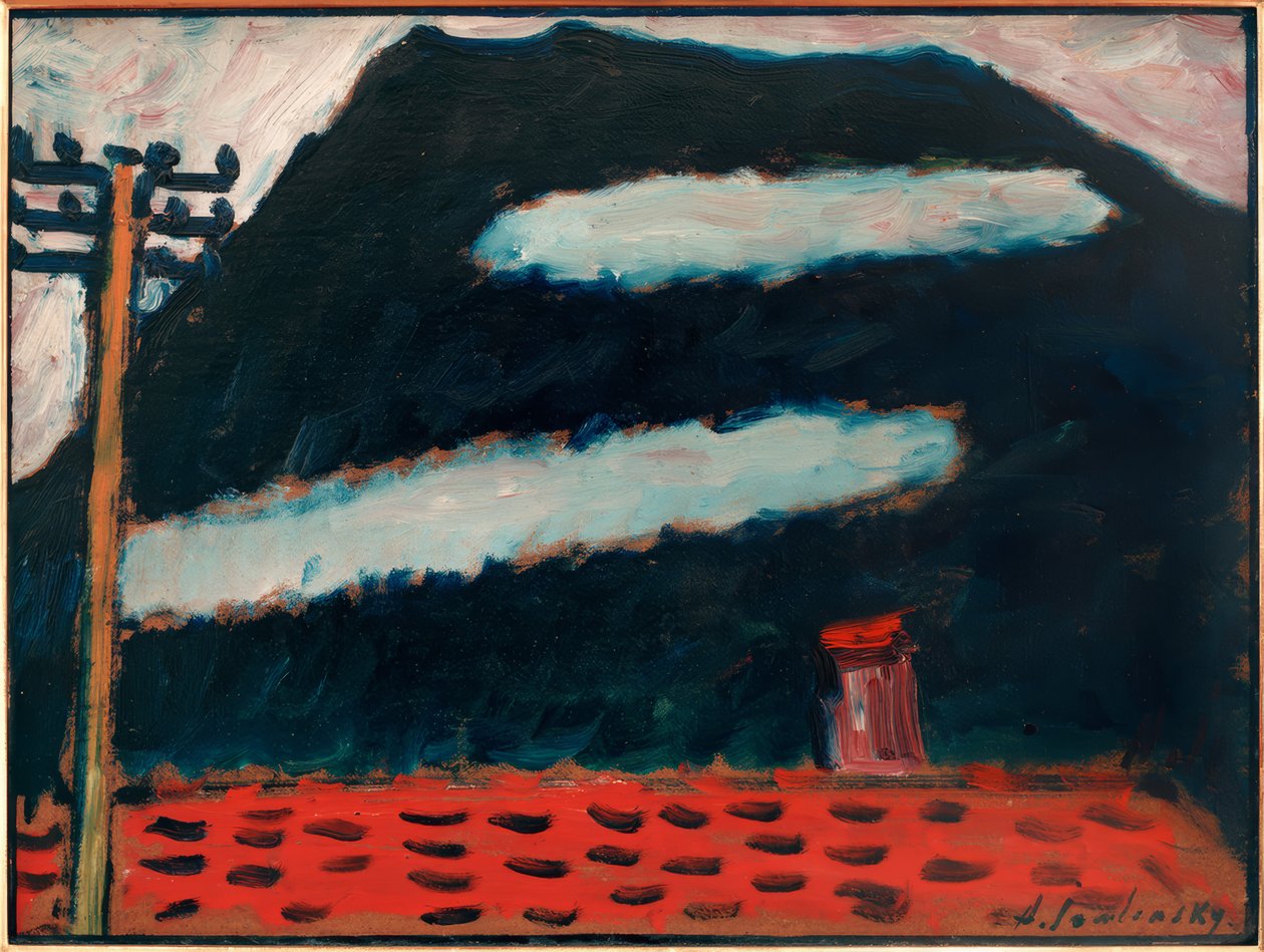 غيوم بيضاء بواسطة Alexej von Jawlensky