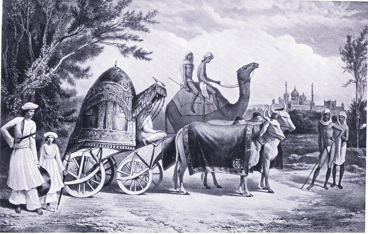 نقل حريم آخر ملوك دلهي 1857 م بواسطة الكسيس ، الأمير Soltykoff