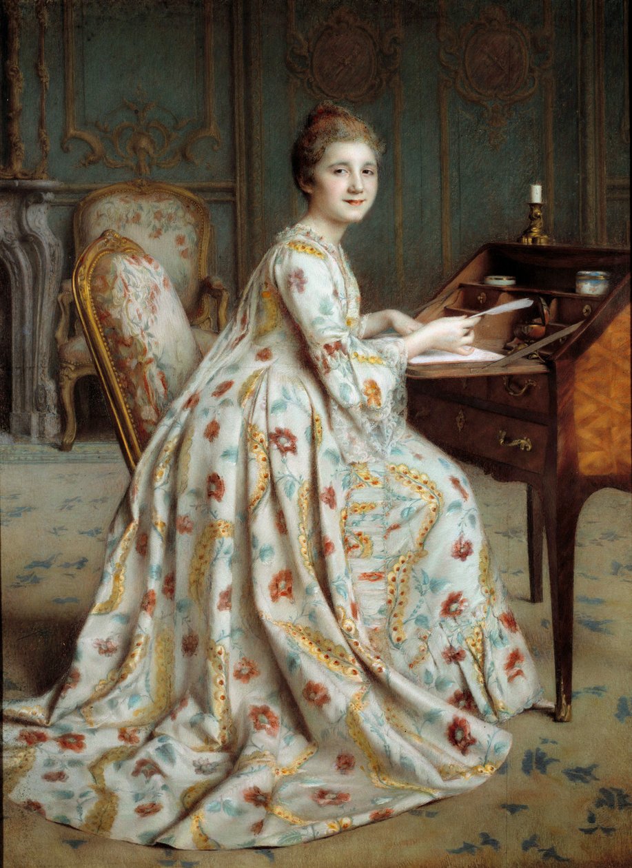 صورة لماركيز دوبوا موشيه لوحة أليكسيس أكسيليت (1860-1931) أنجرس القرن التاسع عشر ، متحف الفنون الجميلة بواسطة الكسيس أكسيليت
