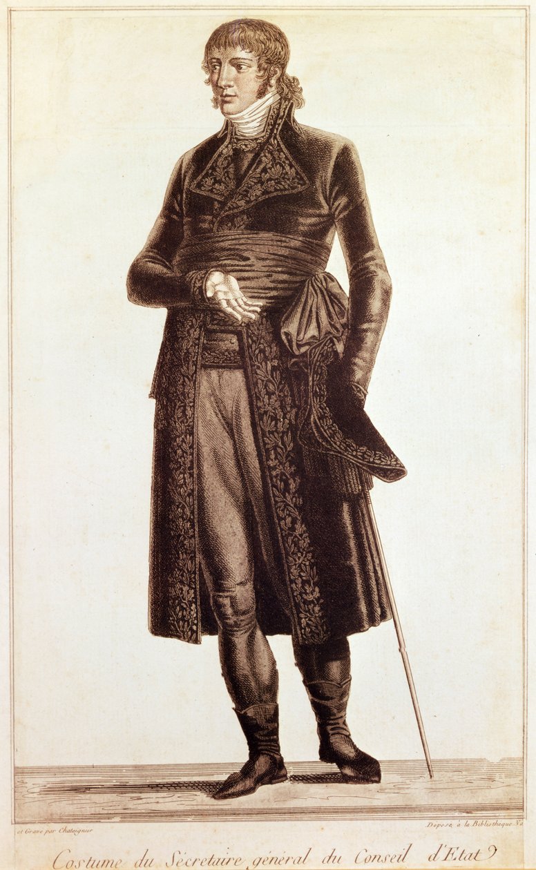 زي الأمين العام لمجلس الدولة ، ج .1804-10 بواسطة الكسيس Chataigner