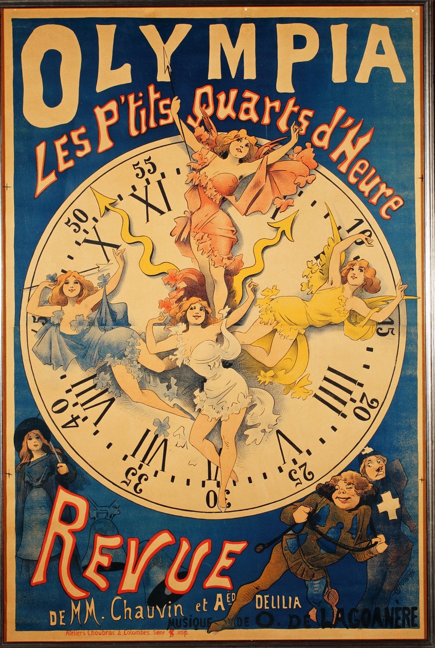 أولمبيا: كوارت ساعة صغيرة ، c.1895 بواسطة الفريد شوبراك