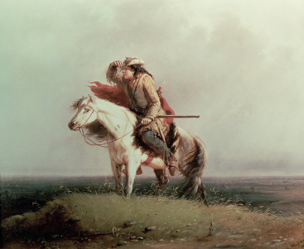 ذا لوست جرينهورن ، 1851 بواسطة ألفريد جاكوب ميلر