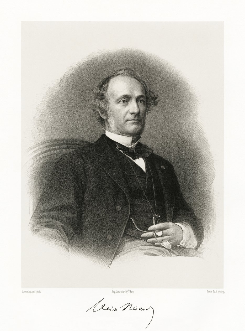 جان ماري نابليون ديزيري نيسارد ، 1865-1866 بواسطة ألفريد ليموين