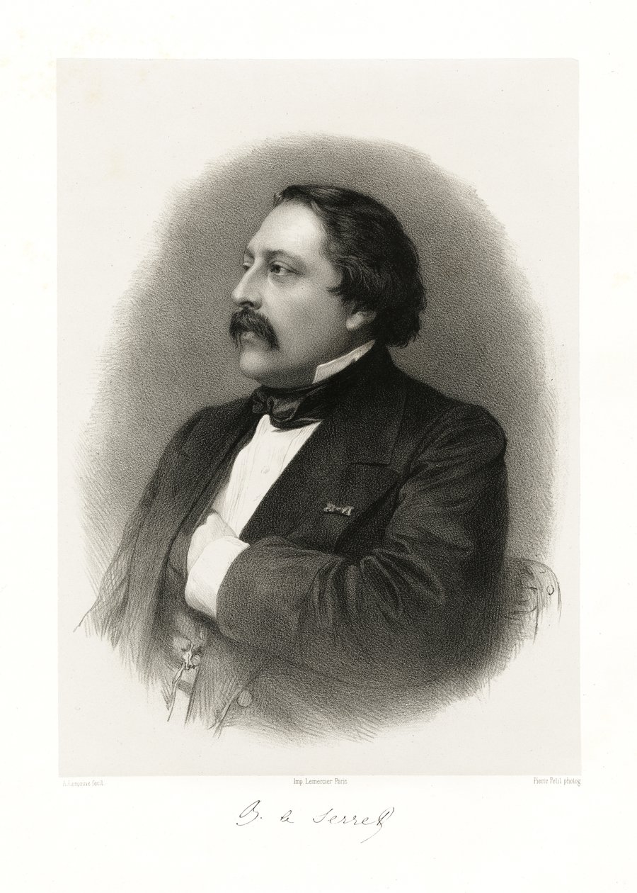 جوزيف ألفريد سيريت ، 1865-66 بواسطة ألفريد ليموين