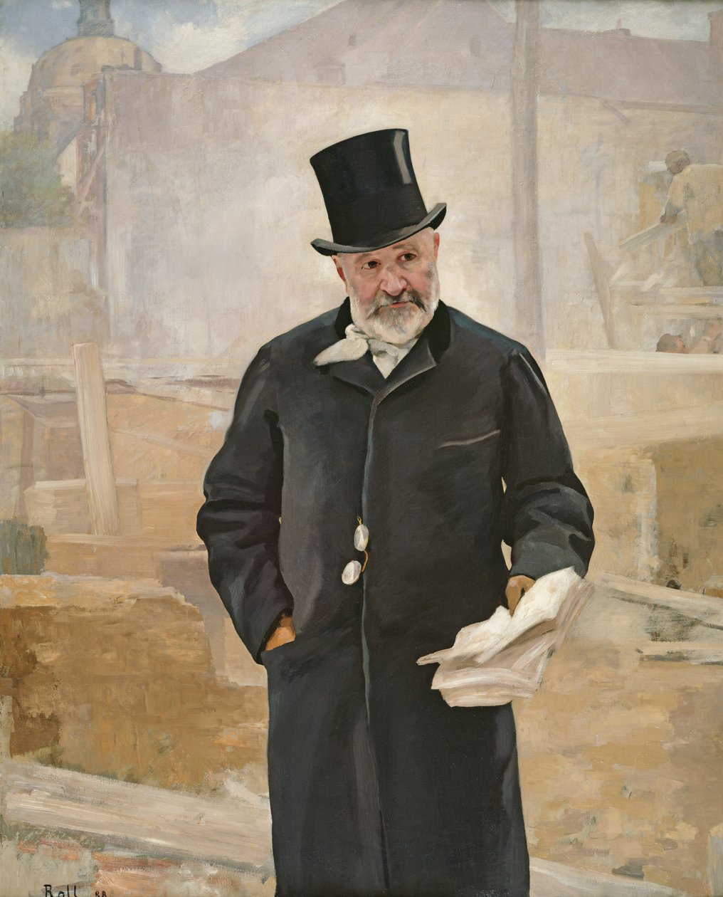صورة جان تشارلز أدولف ألفاند (1817-91) 1888 بواسطة ألفريد رول