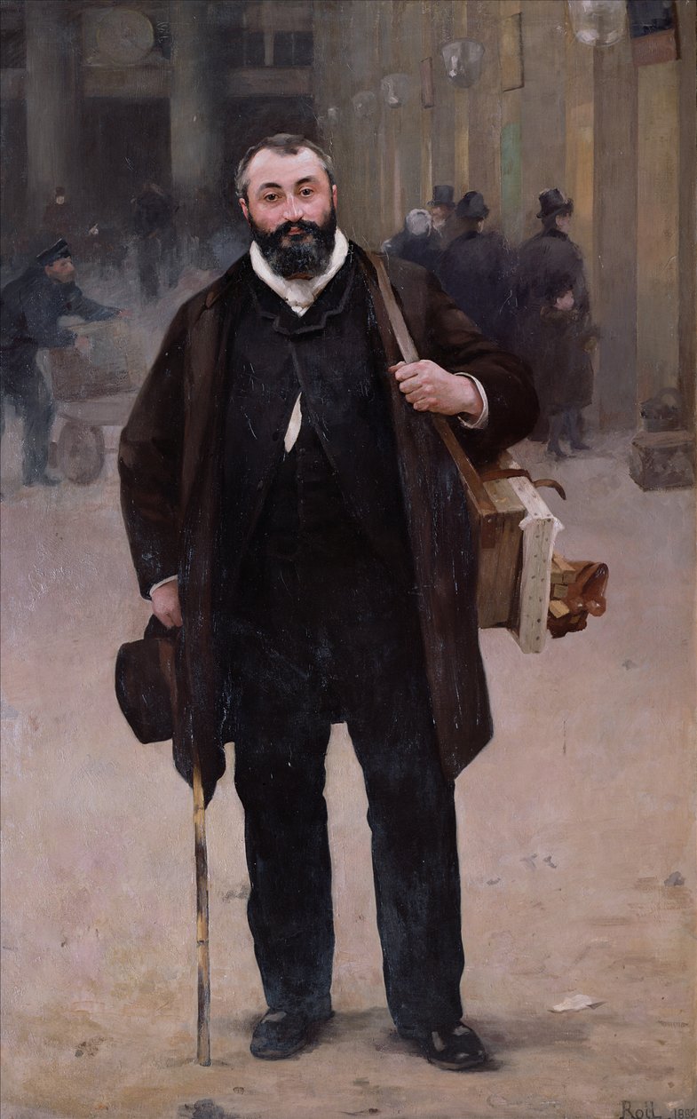 صورة لبيير إيمانويل داموي (1847-1916) 1886 بواسطة ألفريد رول