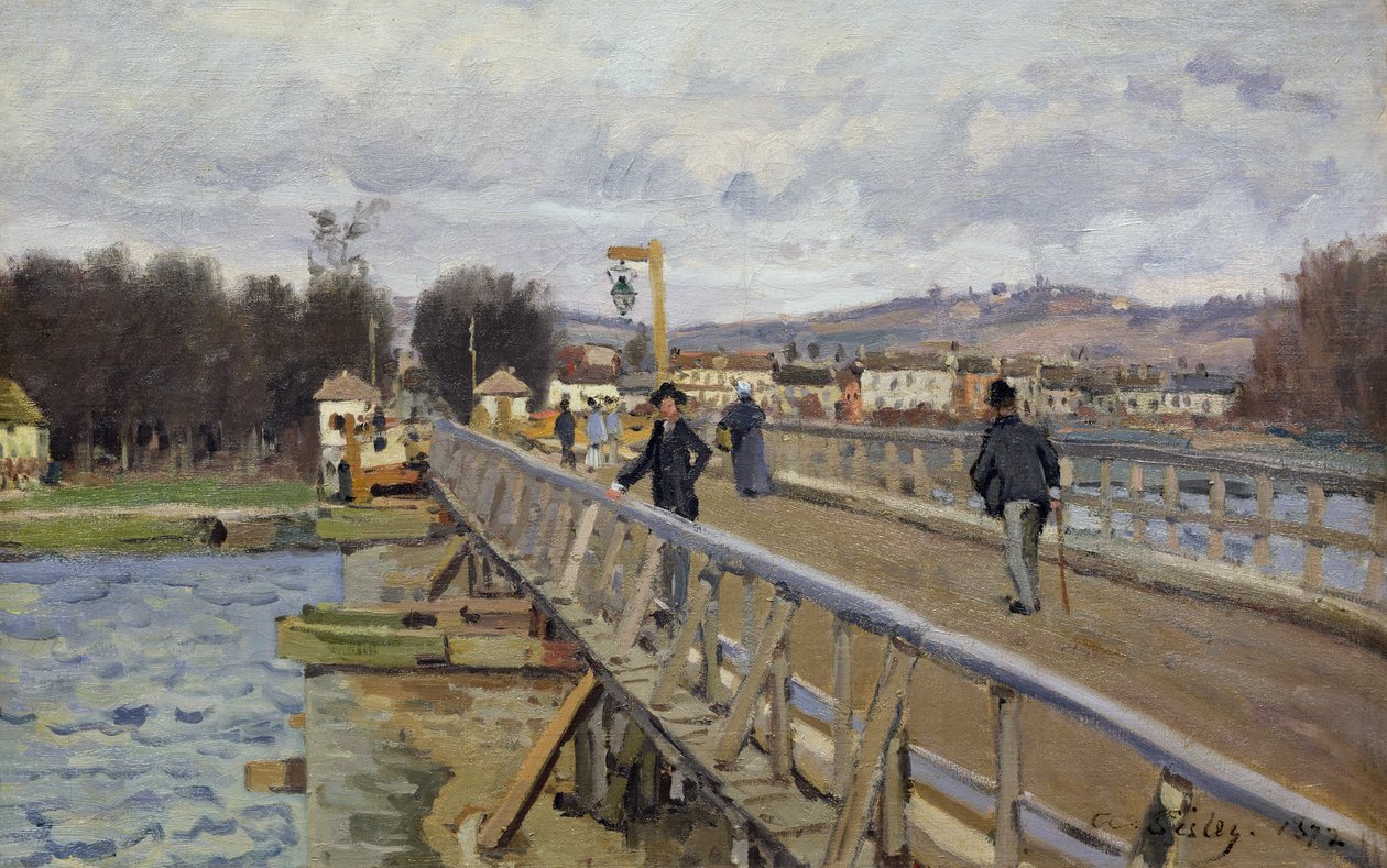 جسر المشاة في Argenteuil ، 1872 بواسطة الفريد سيسلي