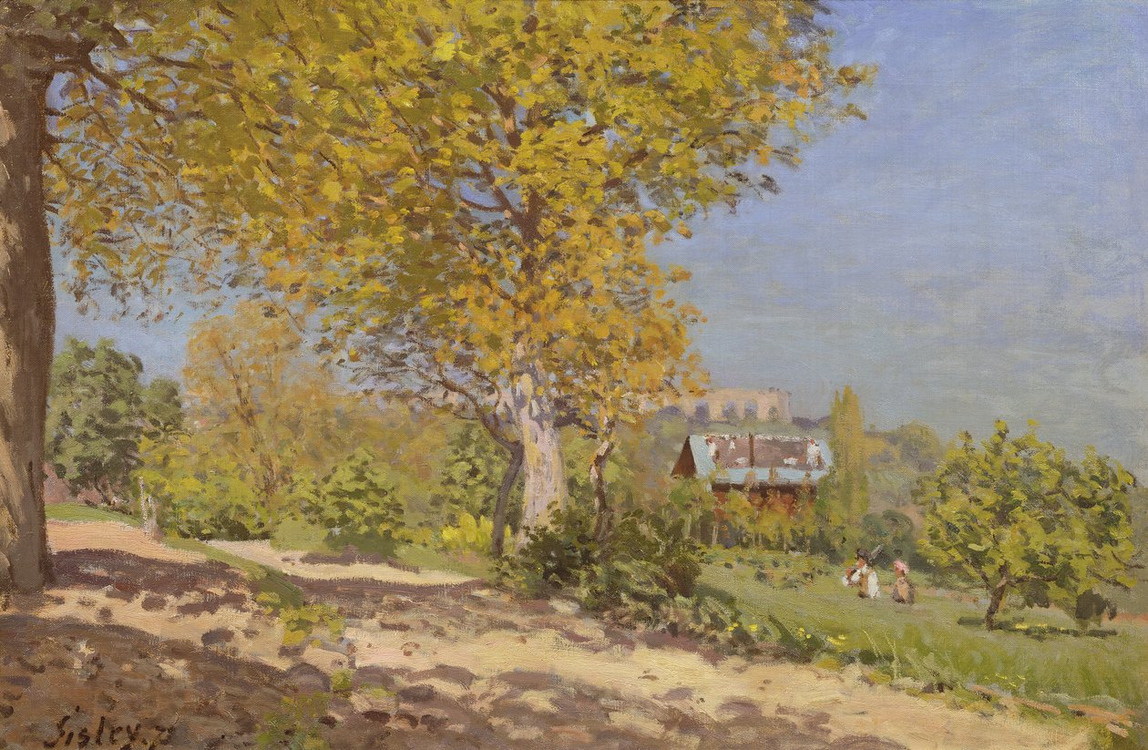 بالقرب من Louveciennes ، 1872 بواسطة الفريد سيسلي