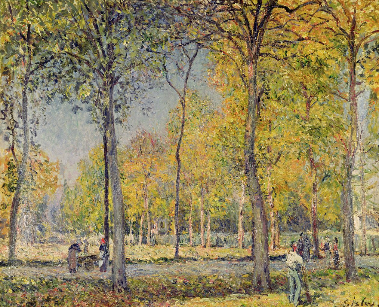 Bois de Boulogne بواسطة الفريد سيسلي