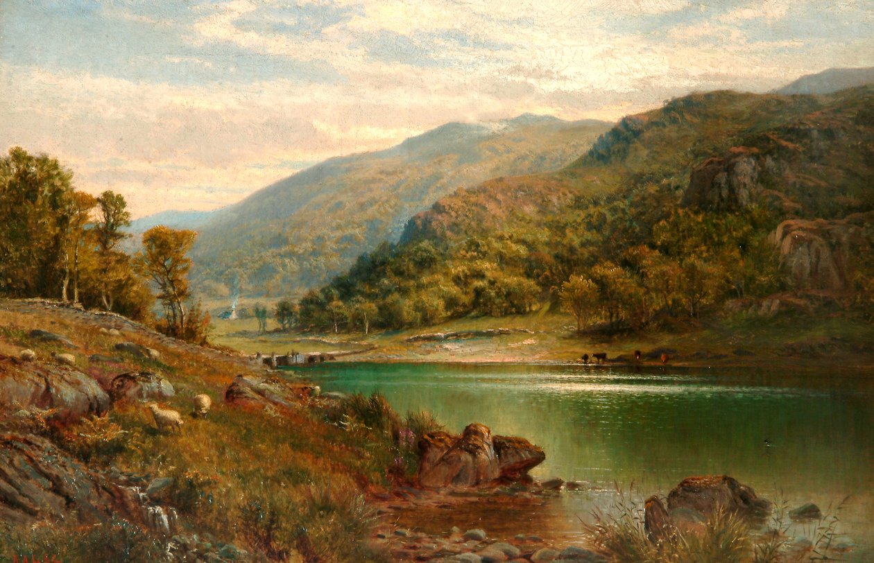 لين ميمبير ، Capel Curig ، 1882 بواسطة ألفريد أوغسطس جليدينج