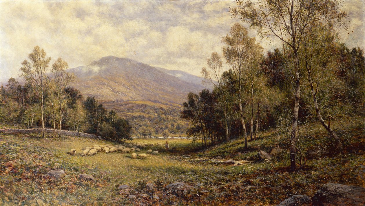 بالقرب من Betws-y-Coed بواسطة ألفريد أوغسطس جنر غليندينينغ