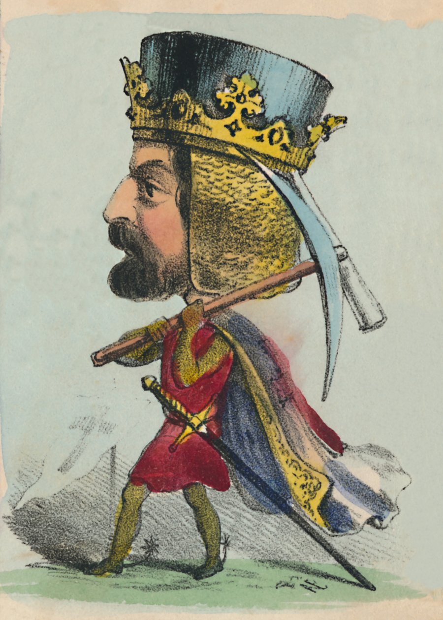 ريتشارد الأول ، 1856 بواسطة ألفريد كروكويل