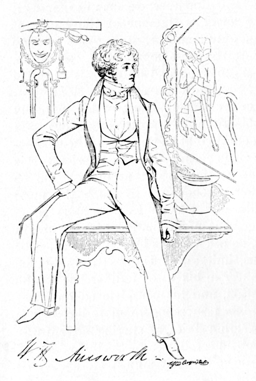 وليام هاريسون أينسورث ، c1835 ، 1904 بواسطة ألفريد كروكويل