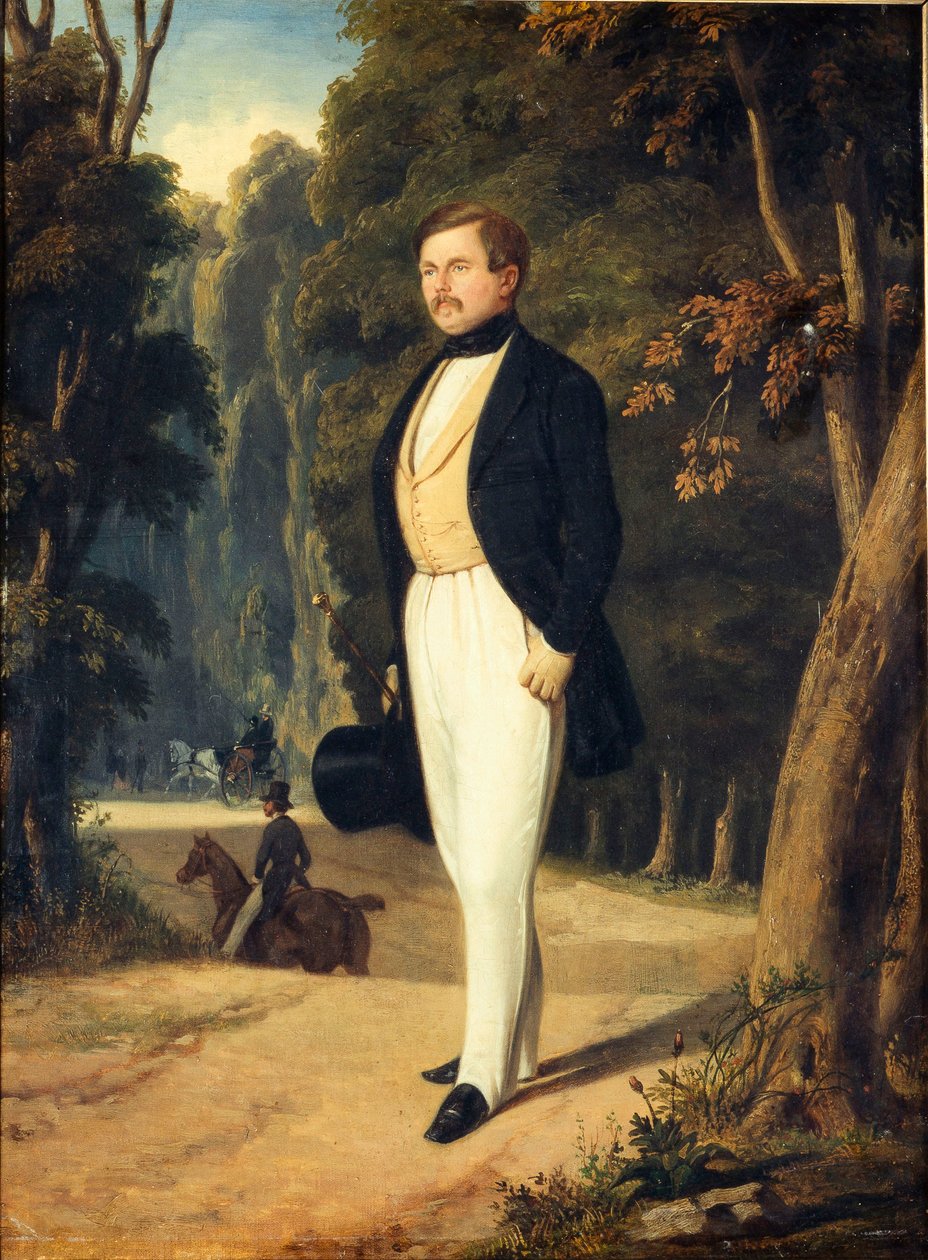 صورة أوغستين جريسير 1791-1865 ، ج. 1840. بواسطة ألفريد دي درو