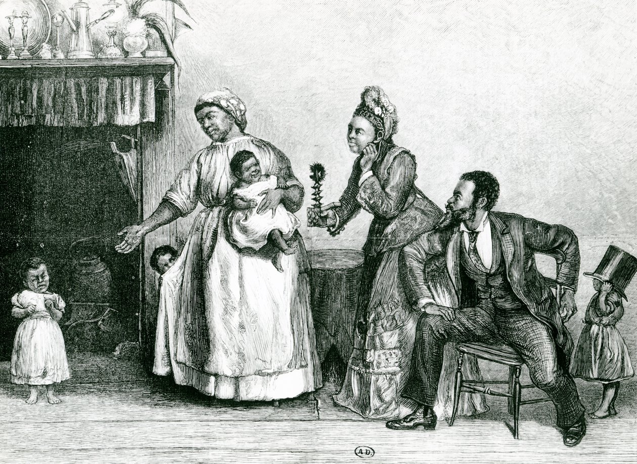 زيارة العمة كلوي 1877 بواسطة ألفريد إدوارد إمسلي