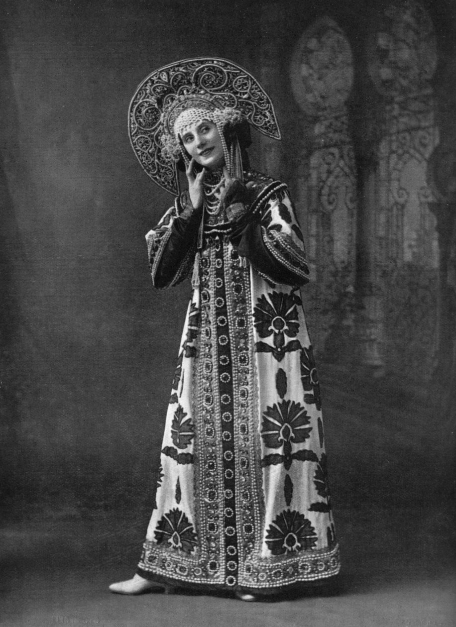 آنا بافلوفا 1881-1912 ، راقصة باليه روسية ، 1911-1912. بواسطة ألفريد إليس وواليري
