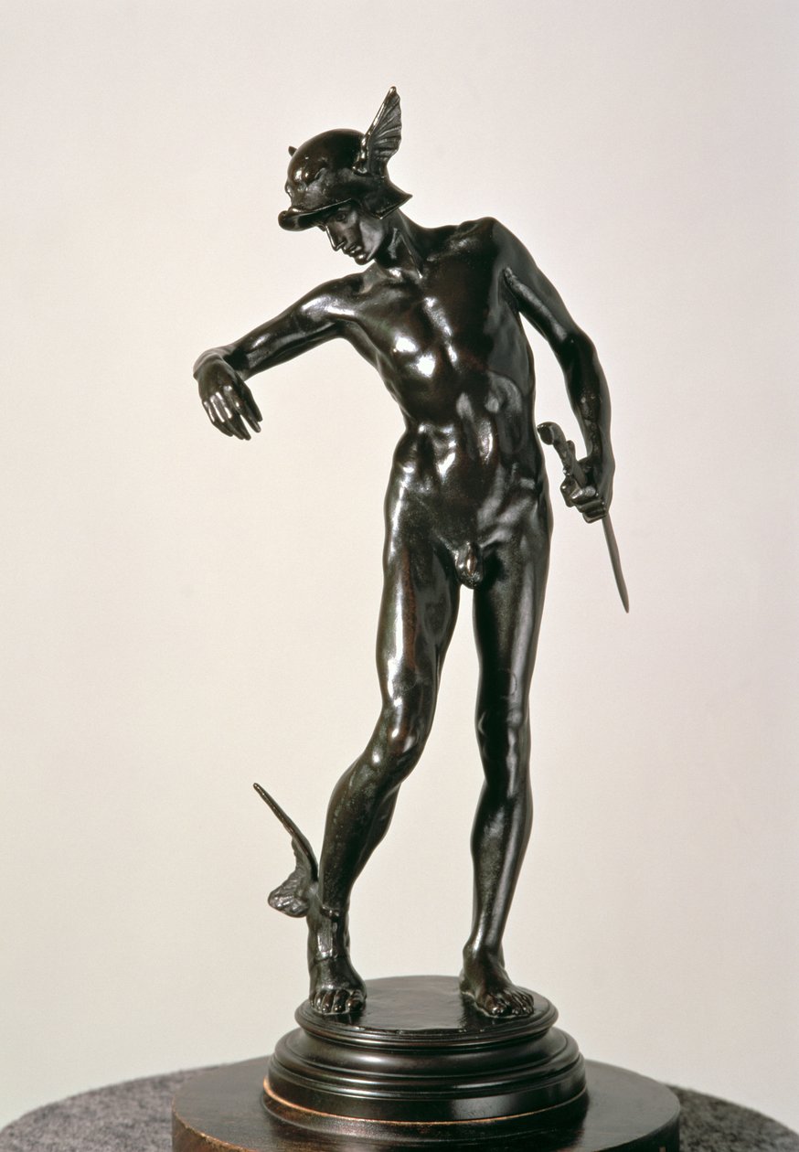 Perseus Arming ، المصبوب عام 1910 (برونز) بواسطة ألفريد جيلبرت