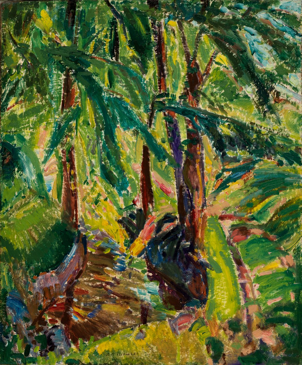 المناظر الطبيعية ، كاليفورنيا. 1925. بواسطة ألفريد هنري ميسون