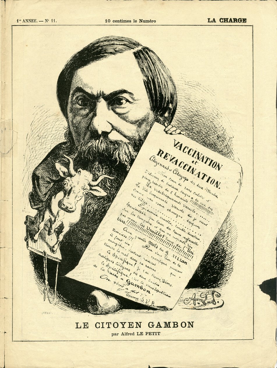 Illustration by Alfred Le Pete (1841-1909) in La Charge (1870), No. 11 بواسطة ألفريد لو بيتيت