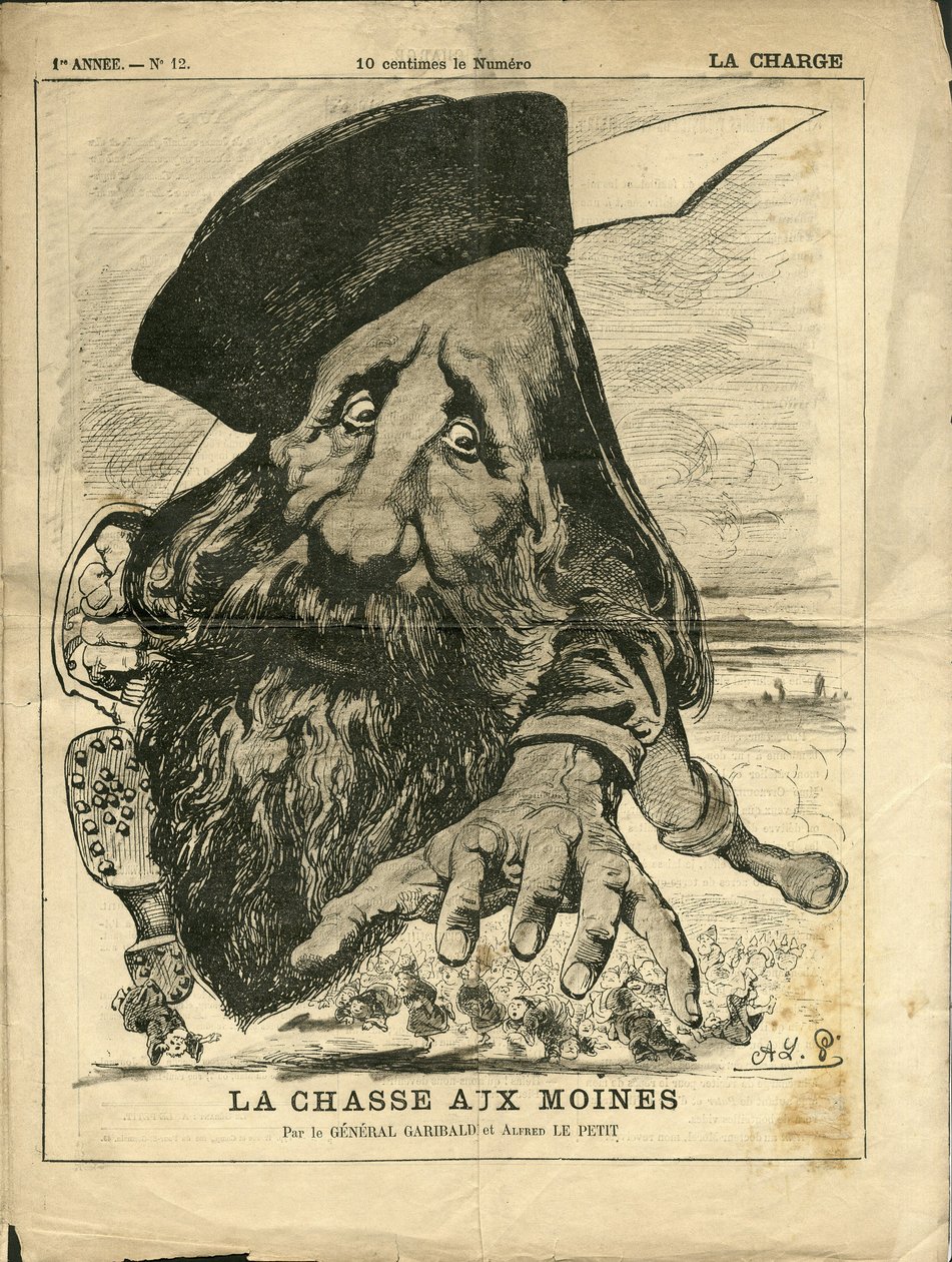 رسم توضيحي لألفريد لو بيت (1841-1909) في La Charge (1870) ، رقم 12 بواسطة ألفريد لو بيتيت