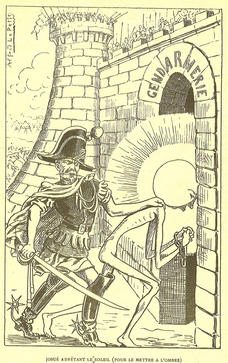 Illustration of Alfred Le Pete (1841-1909) in Gros-Jean et son cure بواسطة ألفريد لو بيتيت