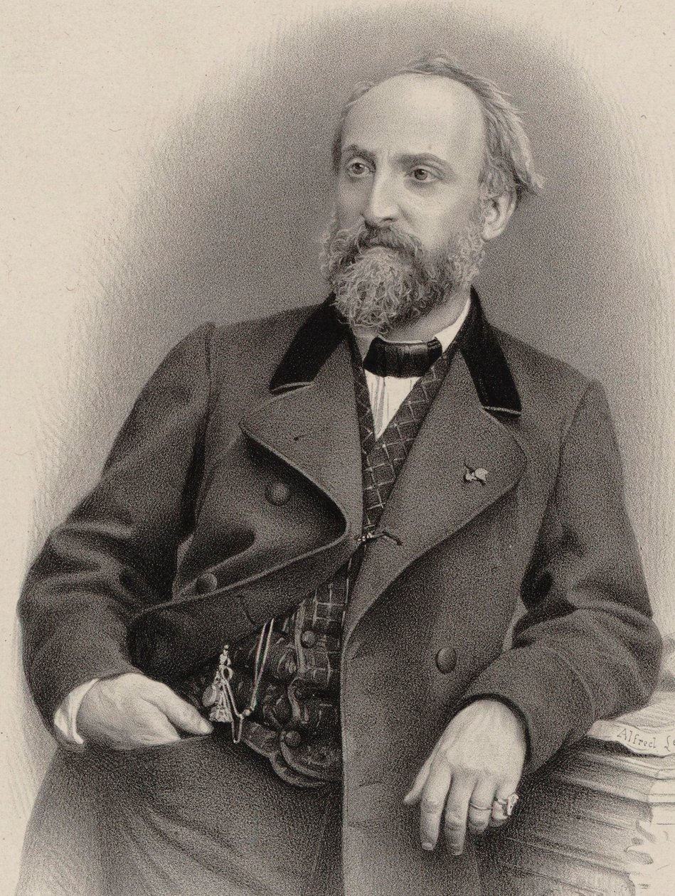 صورة للمؤلف أنطوان فرانسوا مارمونتيل 1816-1898. بواسطة ألفريد ليموين