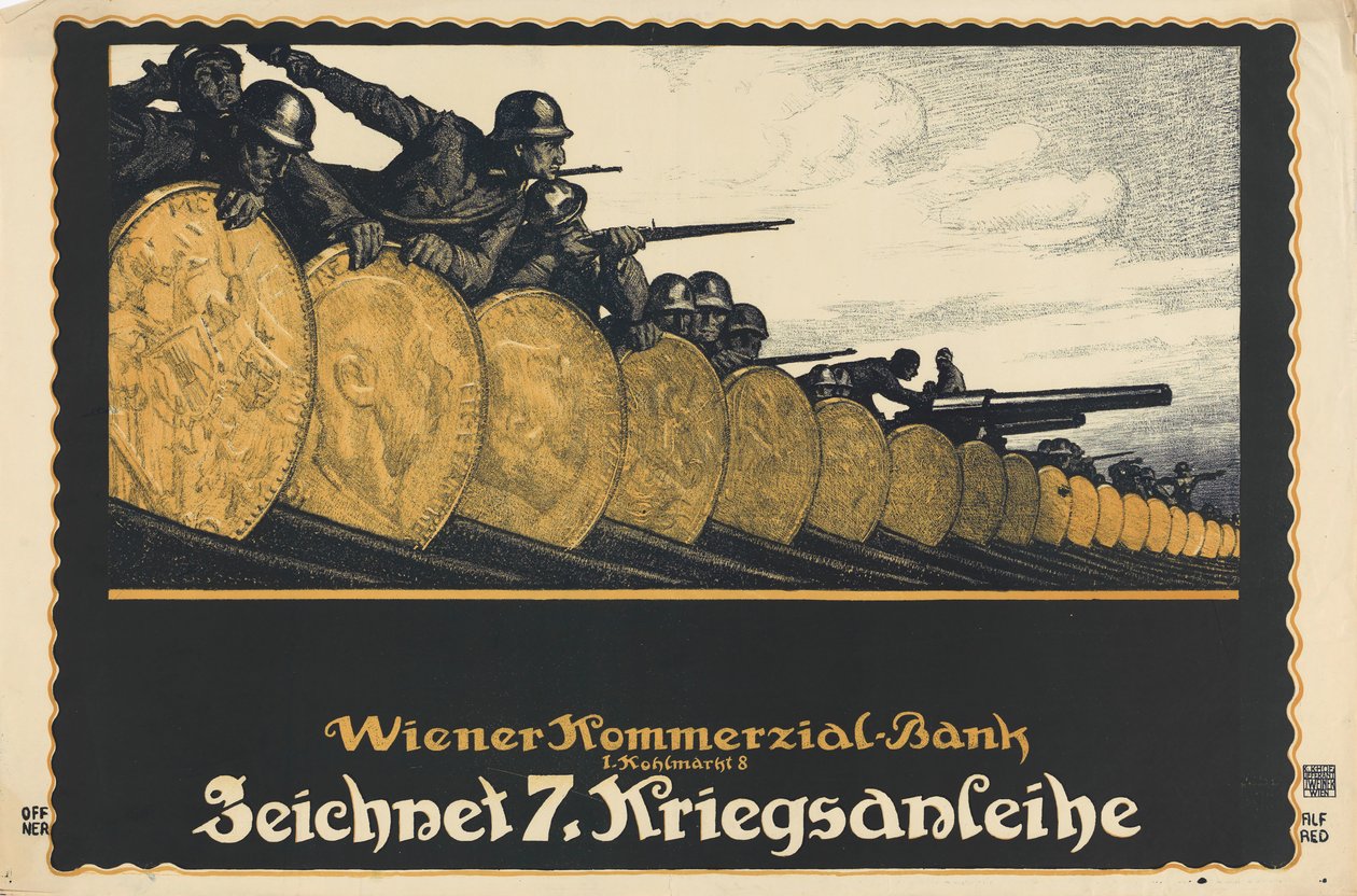 اشترك في القرض الحربي السابع ، 1917. بواسطة ألفريد أوفنر