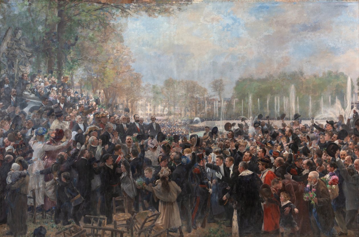 الاحتفال بالذكرى المئوية للعقارات العامة لعام 1789 ، 1893. بواسطة ألفريد فيليب رول