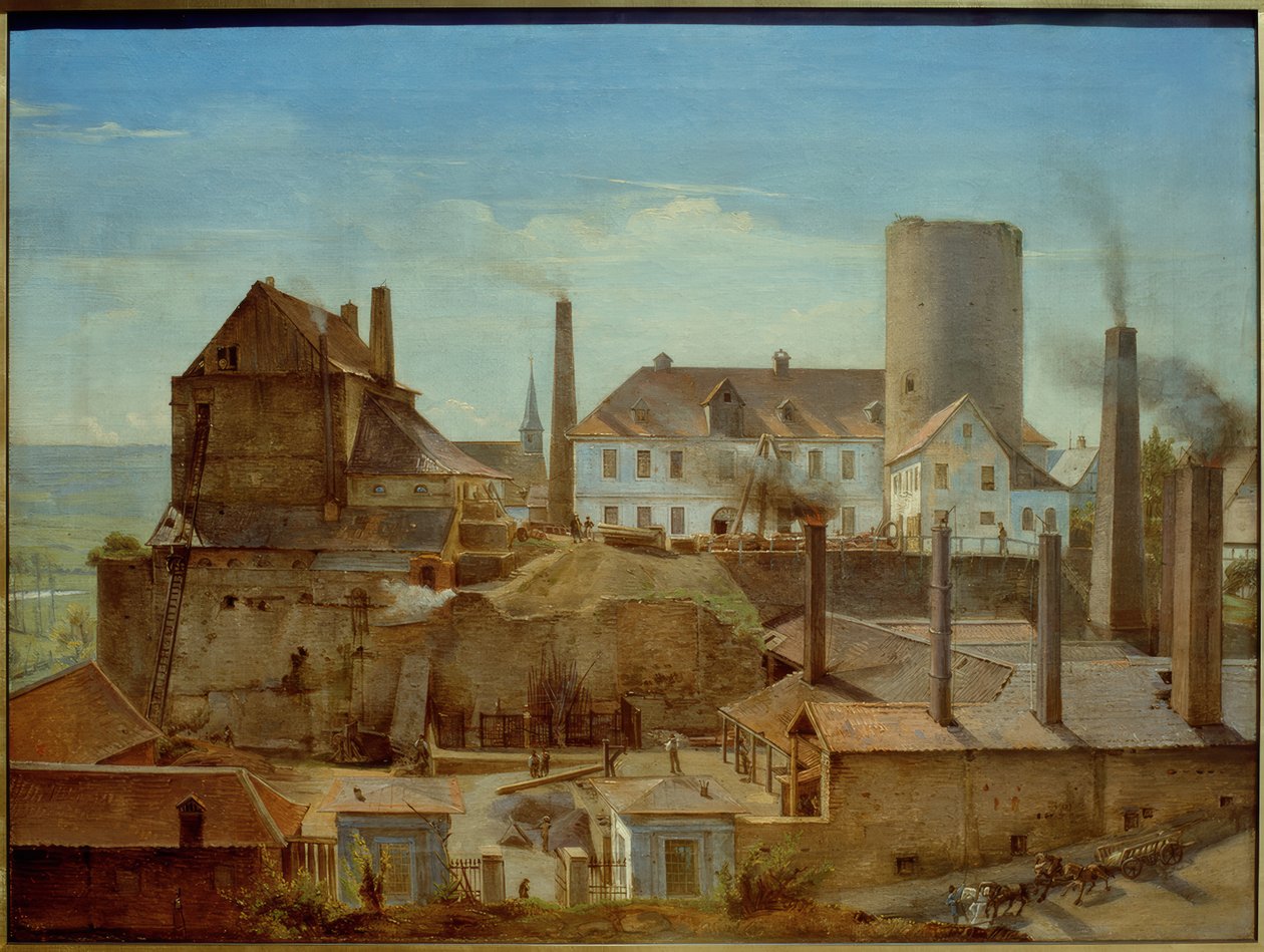 مصنع Harkort في Burg Wetter an der Ruhr بواسطة ألفريد ريتيل