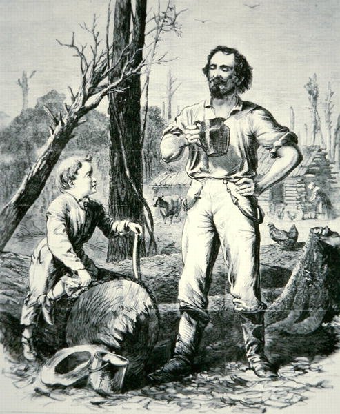 الرائد من Harper's Weekly بواسطة ألفريد رودولف واود