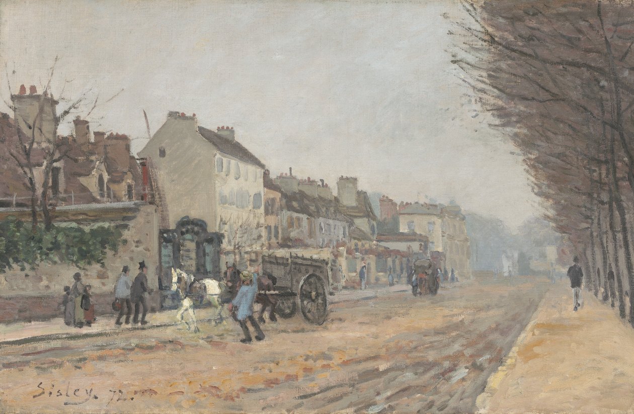 بوليفارد هيلوز ، أرجينتويل ، 1872 بواسطة الفريد سيسلي