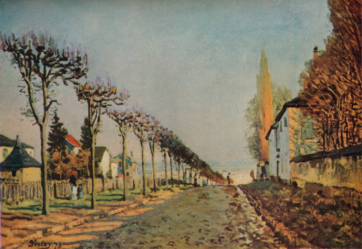 الطريق إلى الآلة ، 1873 ، 1929 بواسطة الفريد سيسلي
