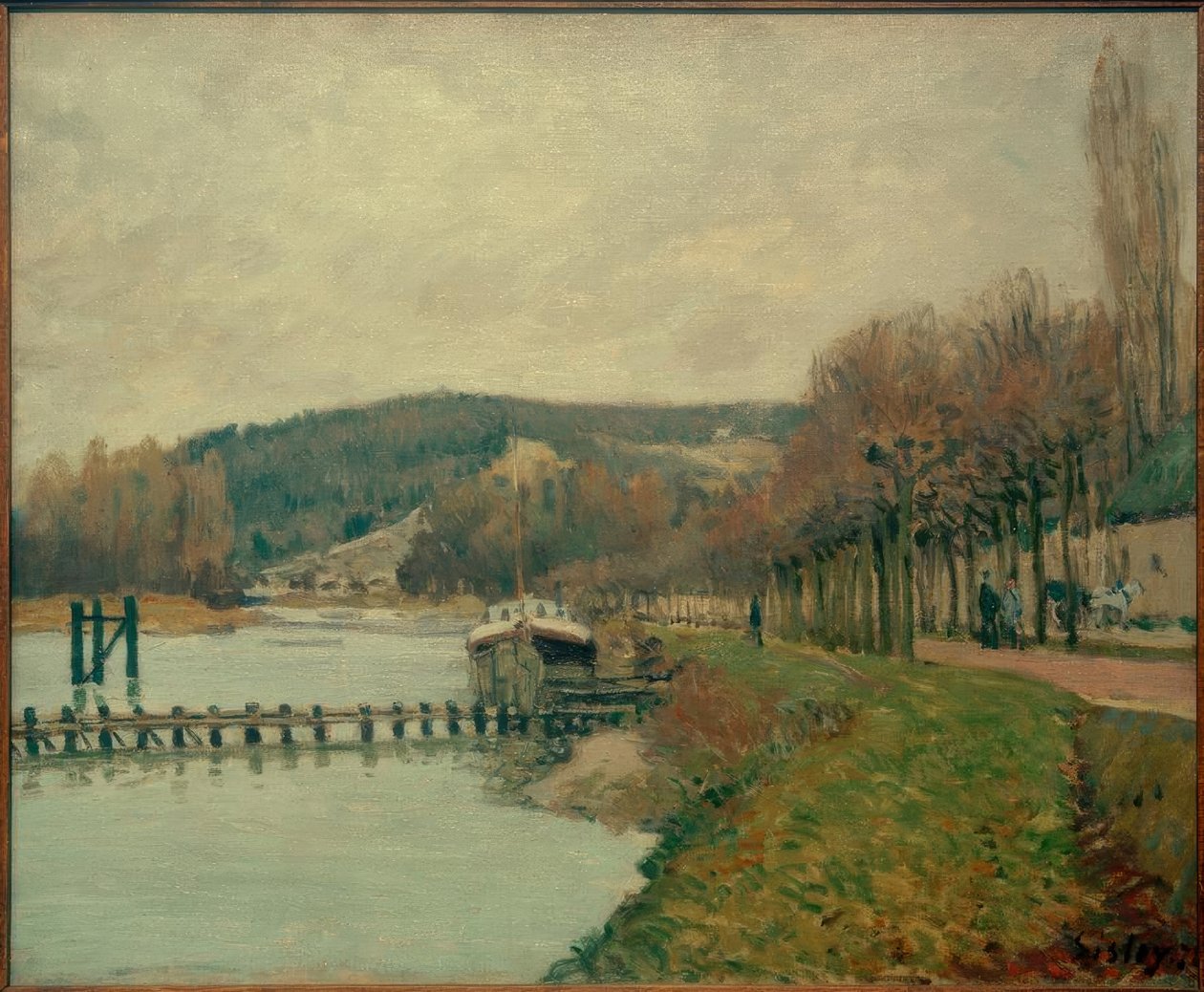 The Coteaux de Bougival بواسطة الفريد سيسلي