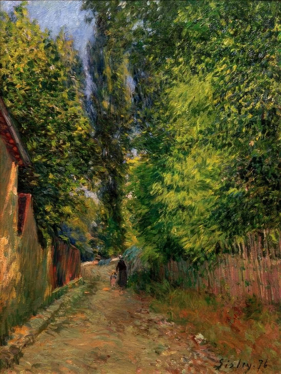 محيط Louveciennes بواسطة الفريد سيسلي
