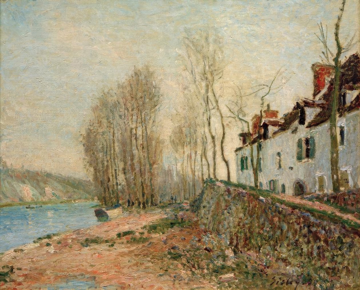 Saint-Mammes ، La Croix-blanche بواسطة الفريد سيسلي