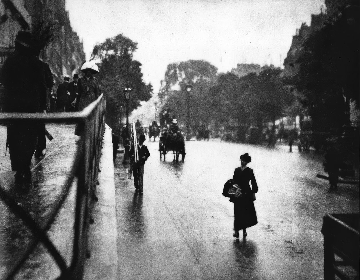 باريس ، مشهد الشارع - الصورة 1911 بواسطة ألفريد ستيجليتز