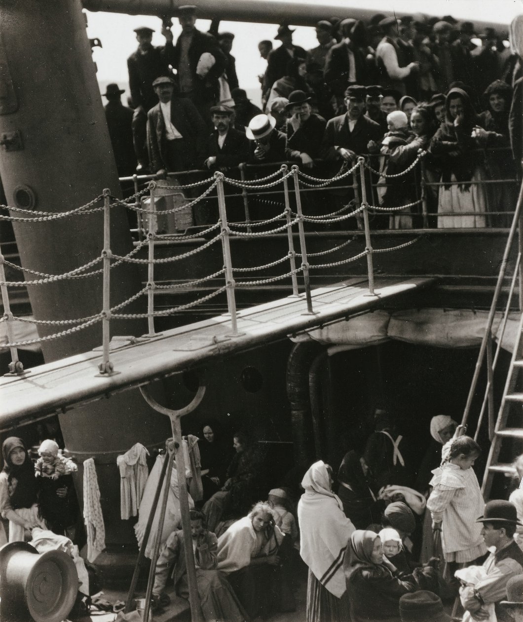 The Steerage ، 1907 ، طبع 192039. بواسطة ألفريد ستيجليتز