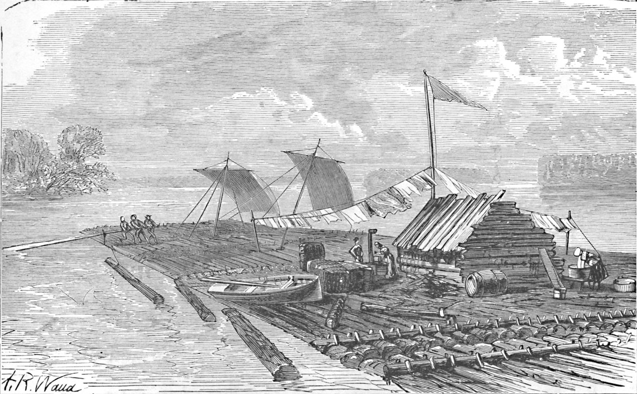 الطوافة ، 1883 بواسطة ألفريد واد