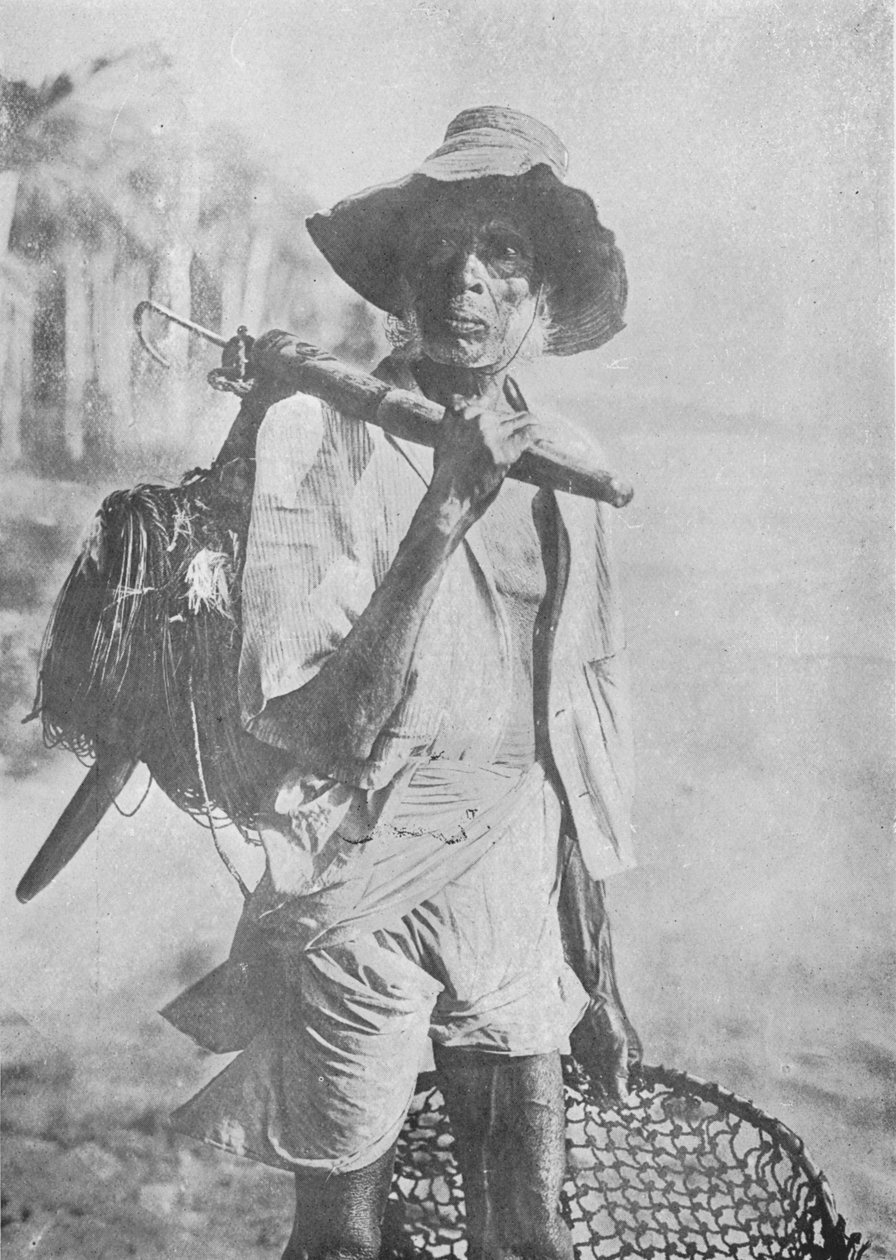 صياد ، c1890 ، 1910 بواسطة لوحة ألفريد ويليام أماندوس