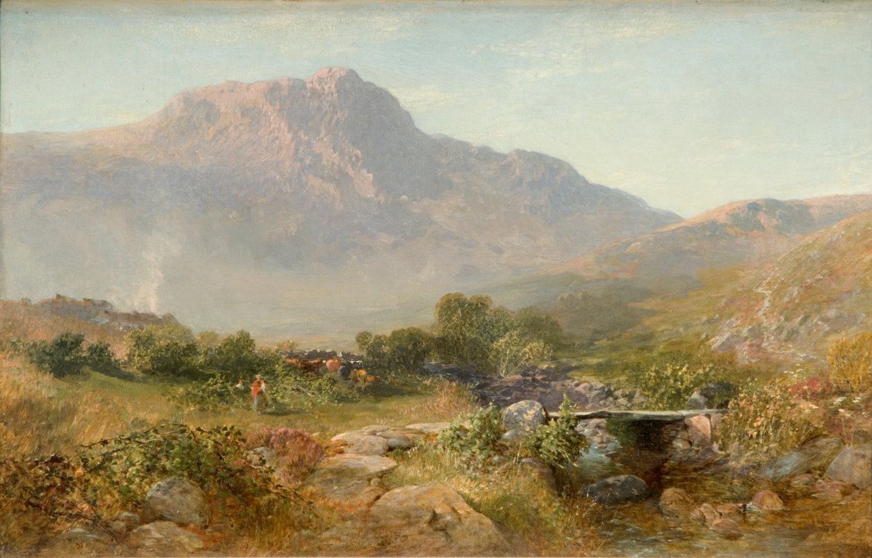 كابيل كوريج ، 1855 بواسطة ألفريد ويليام هانت
