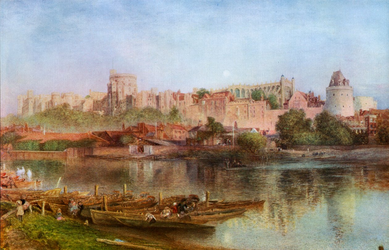 قلعة وندسور ، 1889 ، 1912. بواسطة ألفريد ويليام هانت
