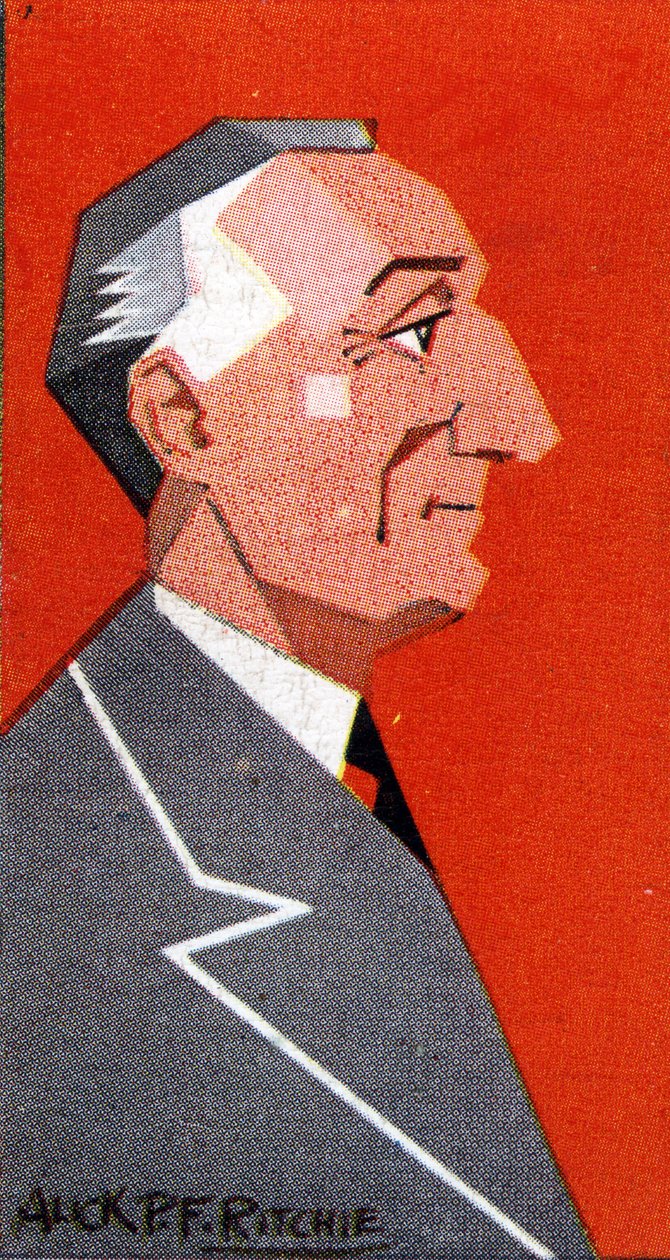 روفس إيزاكس ، عضو البرلمان ومركزة القراءة الأولى ، 1926 بواسطة أليك بي إف ريتشي