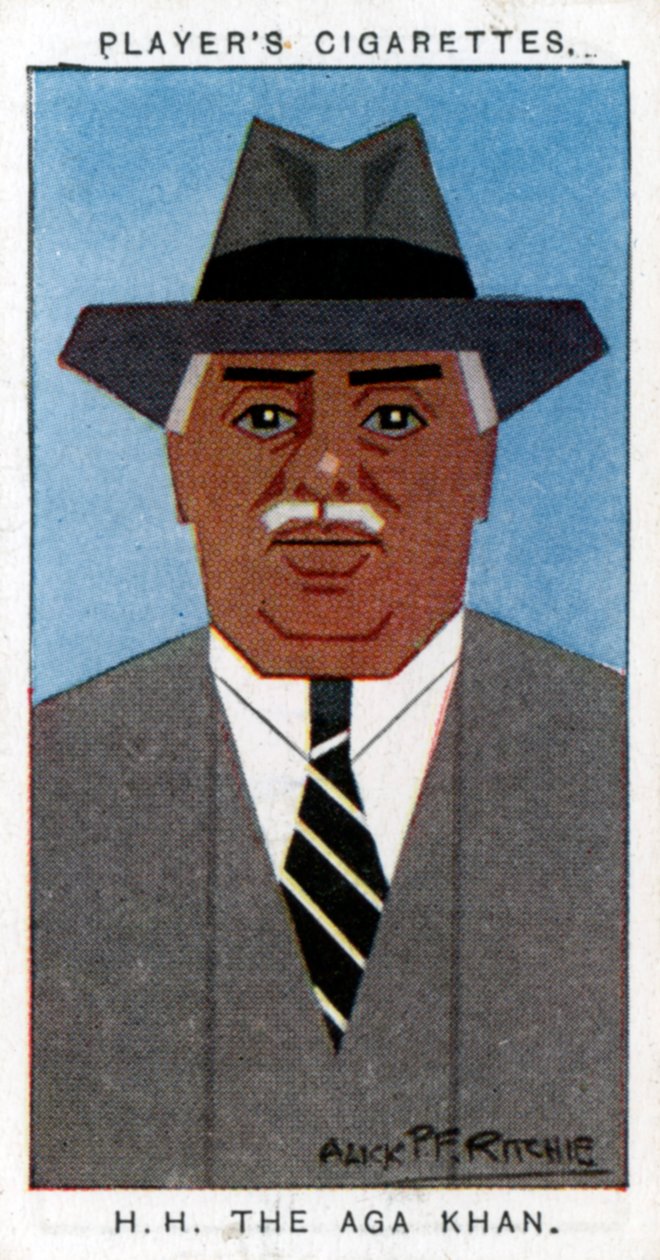 الآغا خان الثالث محمد شاه ، زعيم الإسماعيليين ، 1926. بواسطة أليك بي إف ريتشي