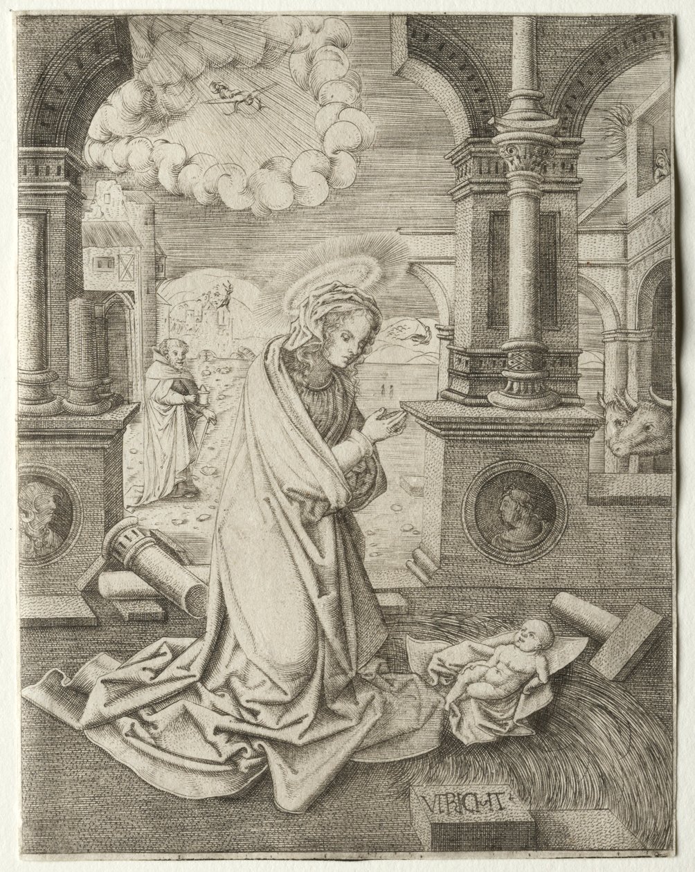 الميلاد ، 1520s. بواسطة Allaert Claesz